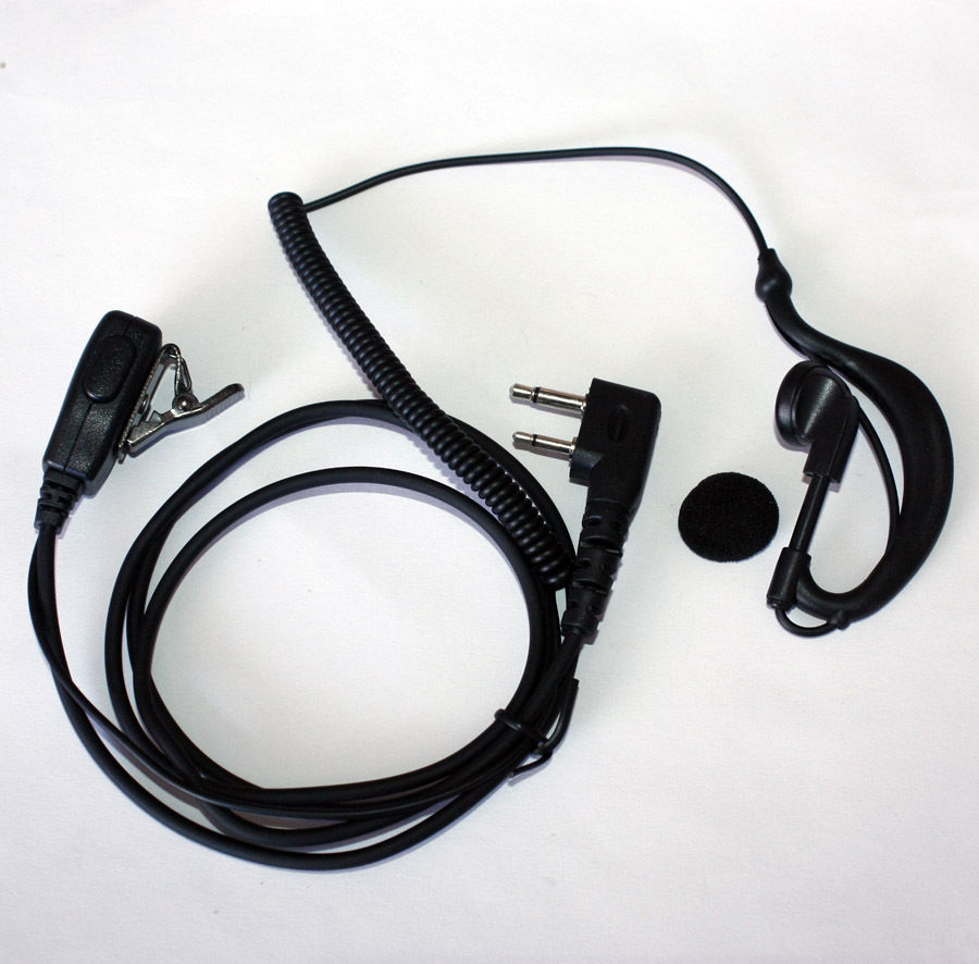 Headset Earpiece mic For ICOM Radio IC-V8 IC-V80 IC-V80E IC-V82 IC-U82 IC-V85 IC-F4026 IC-F21S IC-F24 IC-F24S